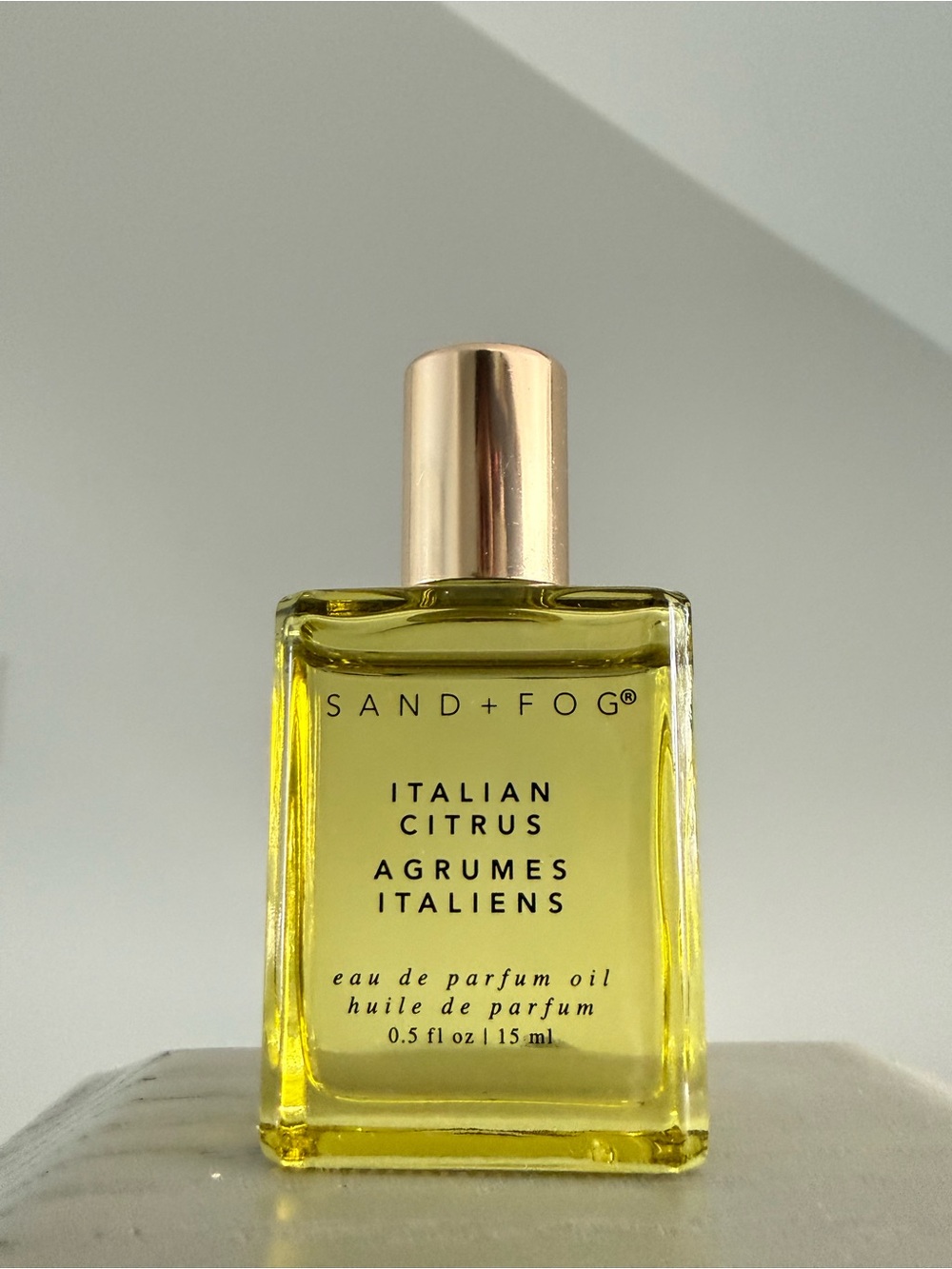 Sand +fog Italian Citrus Eau de Parfum Oil — Yellow